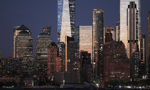 Financial District von New York City (Archiv)
