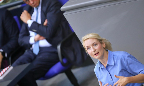 Friedrich Merz und Ines Schwerdtner (Archiv)