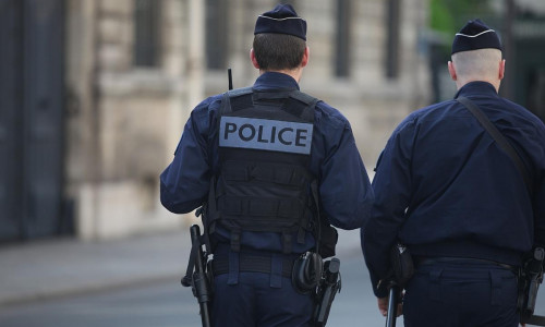 Französische Polizisten (Archiv)