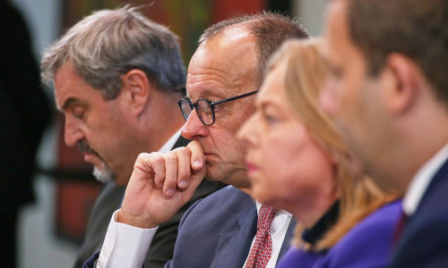 Pressekonferenz nach Koalitionsausschuss am 09.10.2025
