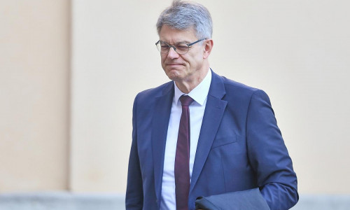 Eines der letzten Bilder von Patrick Schnieder vor seinem Zusammenbruch am 30.09.2025