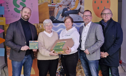 Von links: Malte Schneider, Elke Stern, Diana Raebsch, Thomas Klein und Alain Tingely.