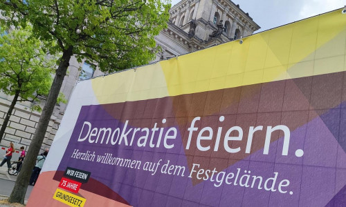 Bürgerfest zu 75 Jahren Grundgesetz (Archiv)