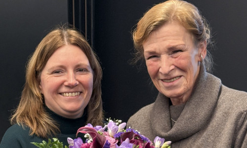 Jeannette Hentschel (links) und Krim Weber-Rothmaler.