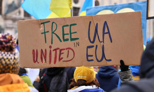 Pro-Ukraine-Demo (Archiv)