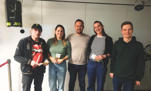 Der neu gewählte Vorstand: Wolfgang Rosenthal, Jana Göhe-Akdeniz, Christoph Müller, Nele Brinschwitz und Jannik Lorengel (v. li.). 