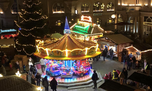Archivbild vom Helmstedter Weihnachtsmarkt.
