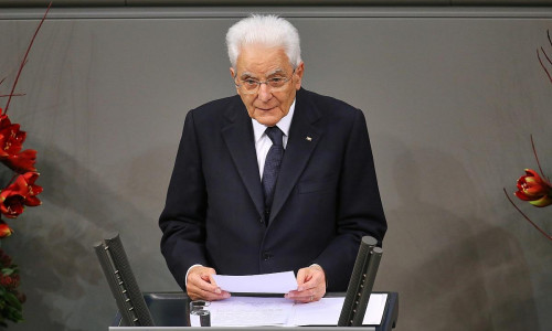 Sergio Mattarella am 16.11.2025