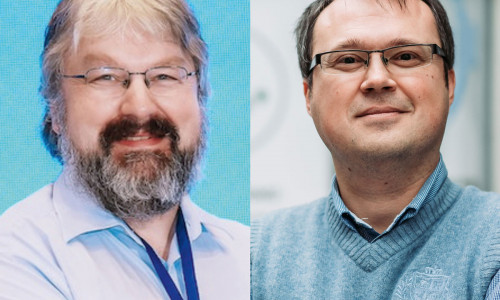 Dr. Markus Göker (links) und Dr. Andrey M. Yurkov vom Leibniz-Institut in Braunschweig..