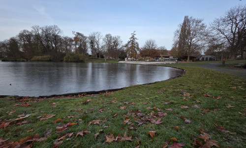 Die Warnschilder am Stadtgraben wurden kürzlich abgebaut.