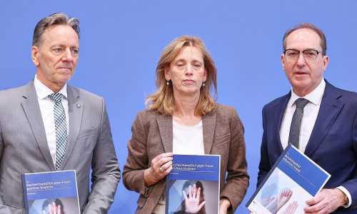 Vorstellung der Bundeslagebilder "Häusliche Gewalt 2024" und "Geschlechtsspezifisch gegen Frauen gerichtete Straftaten 2024" am 21.11.2025