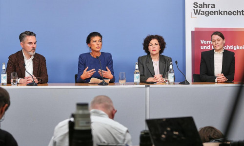 Bündnis Sahra Wagenknecht - Vernunft und Gerechtigkeit am 10.11.2025