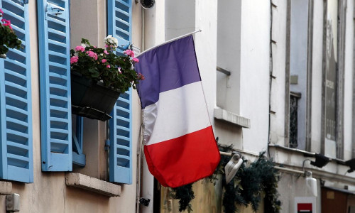 Französische Fahne (Archiv)