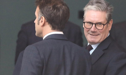 Emmanuel Macron und Keir Starmer (Archiv)