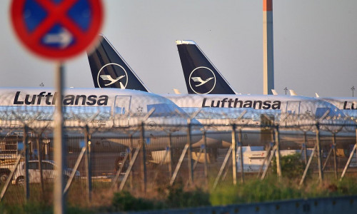 Lufthansa-Flugzeuge (Archiv)
