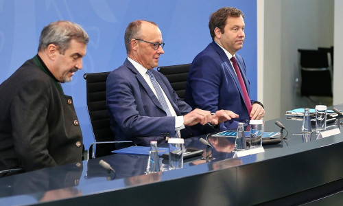 Pressekonferenz nach Koalitionsausschuss am 28.11.2025