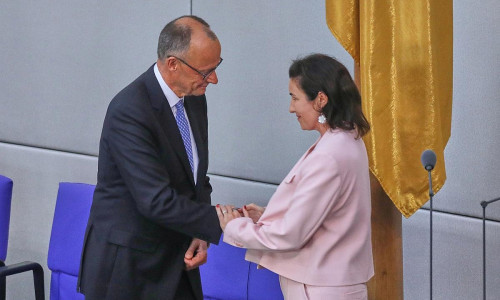 Friedrich Merz und Dorothee Bär (Archiv)
