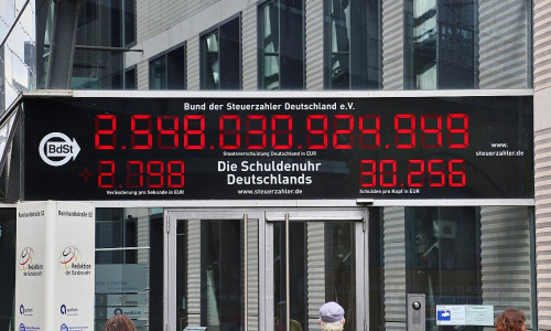 Schuldenuhr (Archiv)