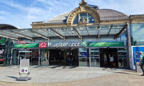 Hauptbahnhof Halle (Saale) (Archiv)