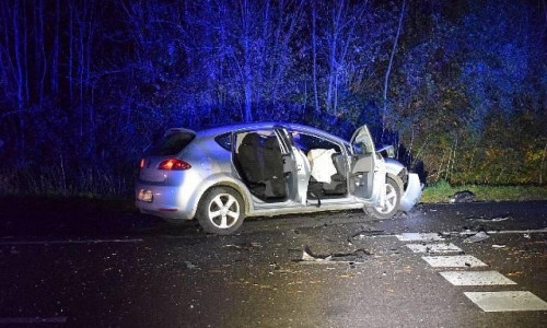 Unfall auf der B65 (Archiv)