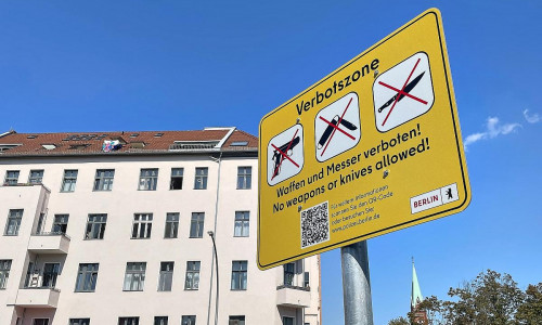 Waffenverbotszone in Berlin (Archiv)