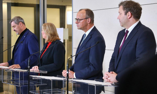 Pressekonferenz nach Koalitionsausschuss am 13.11.2025