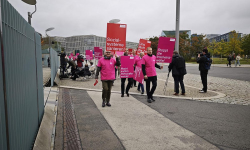 Demo des Unternehmerverbandes "Die Familienunternehmer" (Archiv)