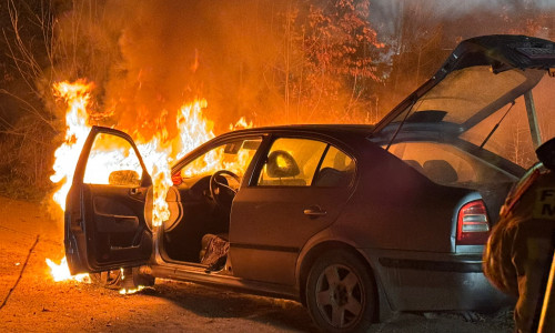 Am ersten Weihnachtsta wurde die Feuerwehr Mariental zu einem Fahrzeug-Brand im Ortsteil Horst alarmiert.