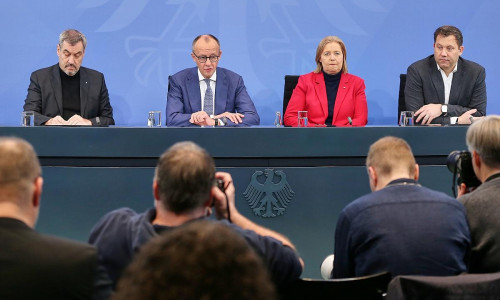 Pressekonferenz nach Koalitionsausschuss am 11.12.2025