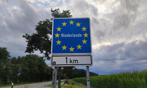 Grenzübergang Deutschland - Niederlande (Archiv)
