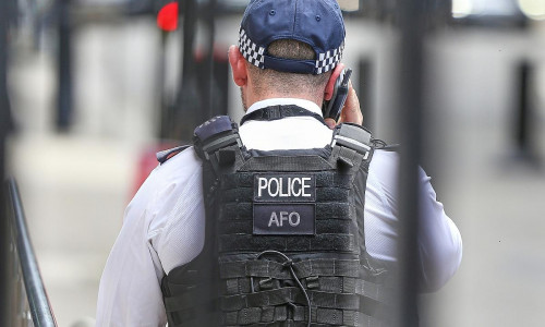 Britischer Polizist (Archiv)