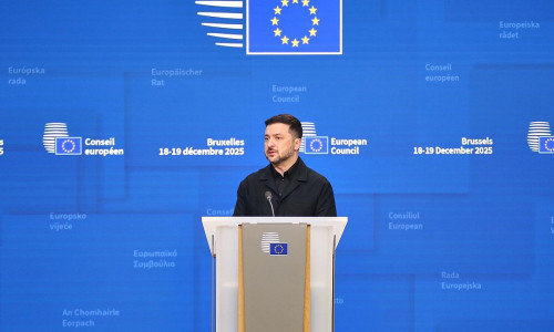 Wolodymyr Selenskyj am 18.12.2025