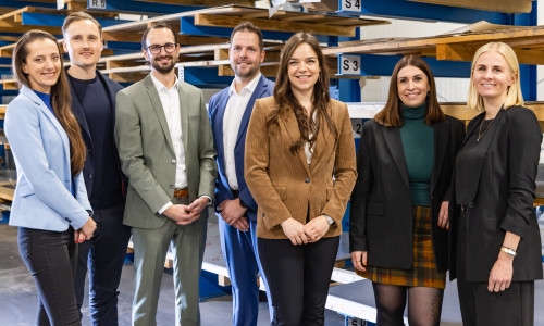 Der neue Vorstand der Wirtschaftsjunioren.