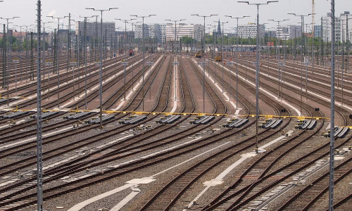Gleisanlage in Halle (Saale) (Archiv)