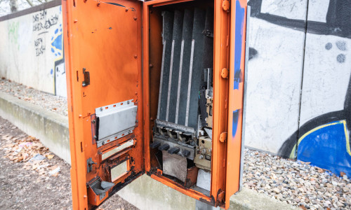 Der gesprengte Automat.