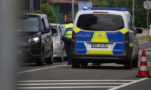 Deutsche Grenzkontrolle (Archiv)