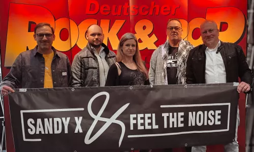 Die Band Sandy X & Feel The Noise war erfolgreich.