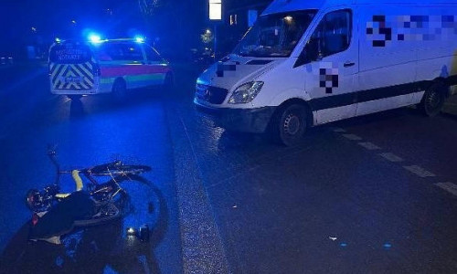 Unfallstelle in Stade (Archiv)