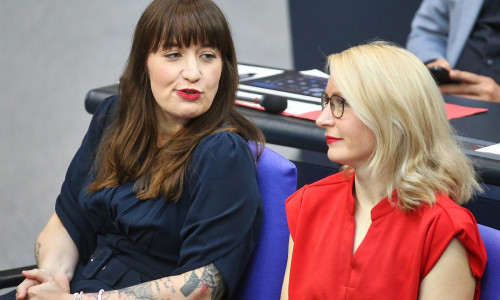 Heidi Reichinnek und Ines Schwerdtner (Archiv)