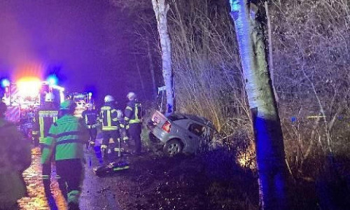 Tödlicher Verkehrsunfall Neuenkirchen (Archiv)