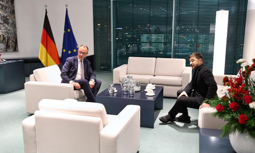 Friedrich Merz und Wolodymyr Selenskyj am 15.12.2025