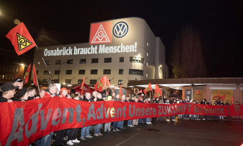 Aktion der IG Metall am 08.12.2025