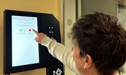 Mit dem neuen Besucherleitsystem sollen die Arbeitsabläufe effektiver gestaltet werden