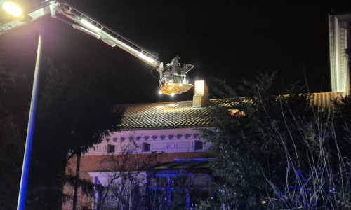  Im Ohrsleber Weg war es zu einem Schornsteinbrand gekommen. 