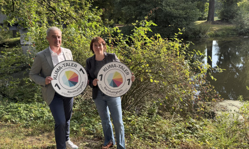 Ralf Sygusch, Verbandsdirektor Regionalverband und Anna Katharina Hanusch, Stadträtin für Umwelt, Stadtgrün und Hochbau, Stadt Braunschweig.