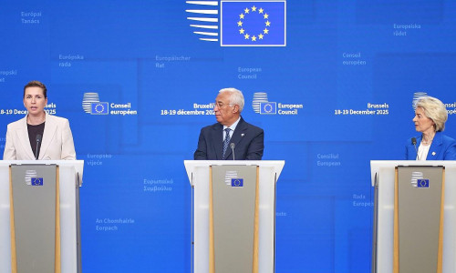 Frederiksen, Costa und von der Leyen am 19.12.2025