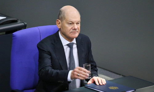 Olaf Scholz am 11.02.2025