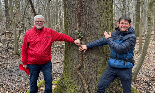 v.l.: Detlef Kühn (SPD) und Rochus Jonas (Grüne).