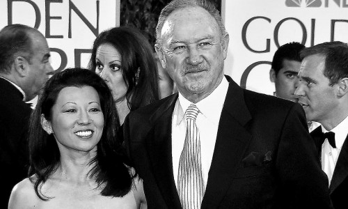 Betsy Arakawa und Gene Hackman