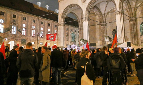 Demo gegen Instrumentalisierung von Münchner Anschlag am 13.02.2025